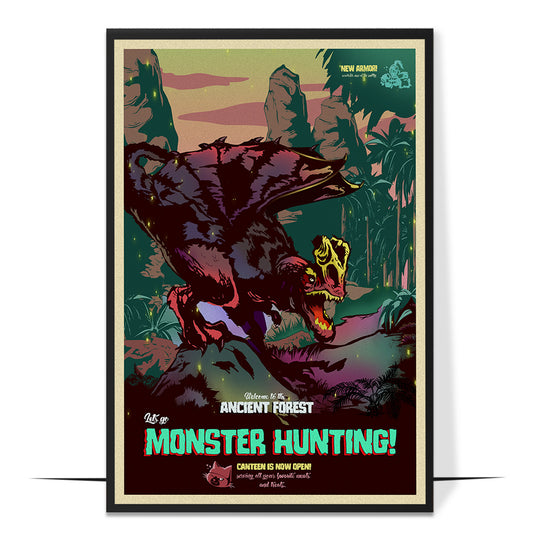 Anjanath Monster Hunter Poster