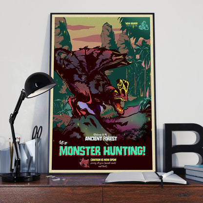 Anjanath Monster Hunter Poster