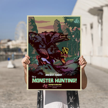 Anjanath Monster Hunter Poster