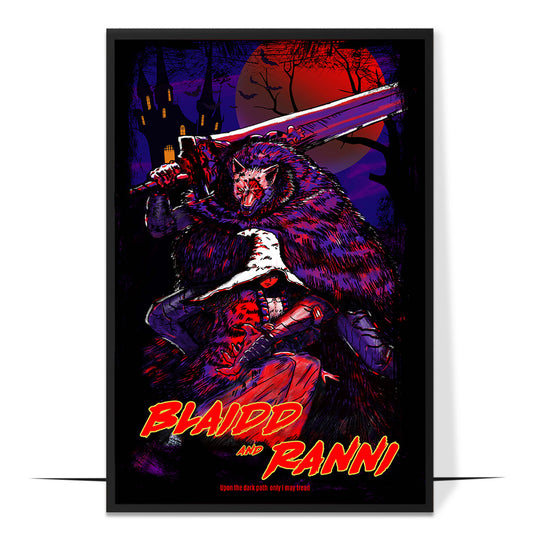 Blaidd and Ranni Elden Ring Poster