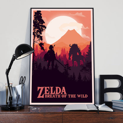 Breath Of The Wild Zelda Poster