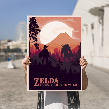 Breath Of The Wild Zelda Poster