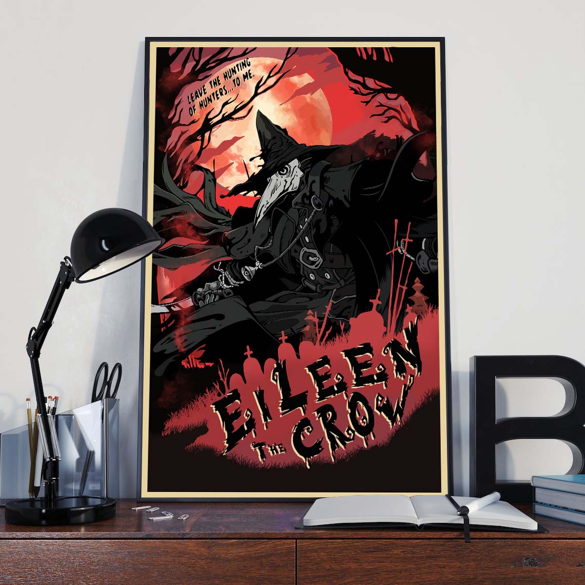 Eileen The Crow Bloodborne Poster