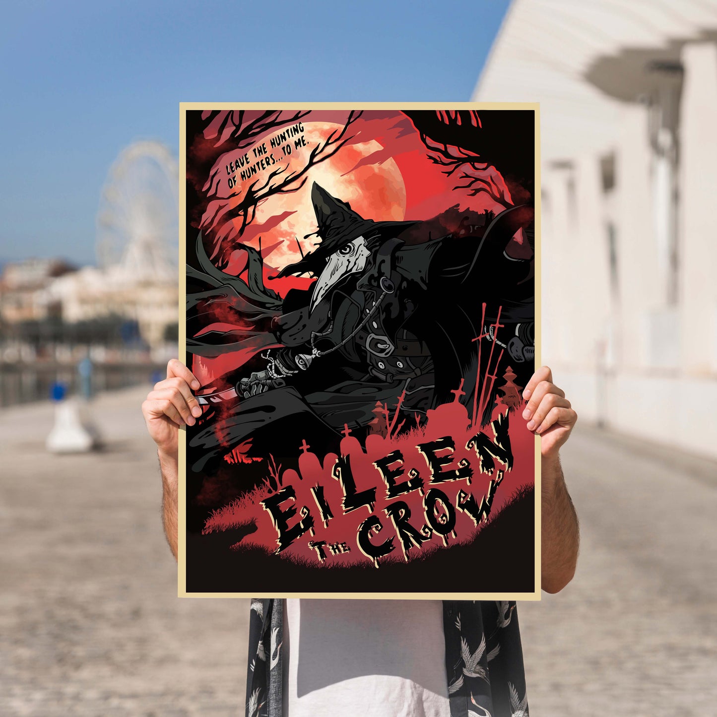 Eileen The Crow Bloodborne Poster