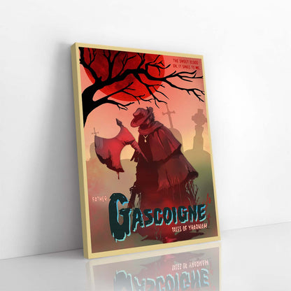 Father Gascoigne Bloodborne Poster