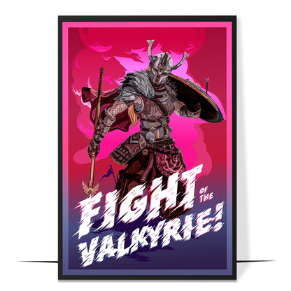 Fight of The Valkyrie for Honor Poster