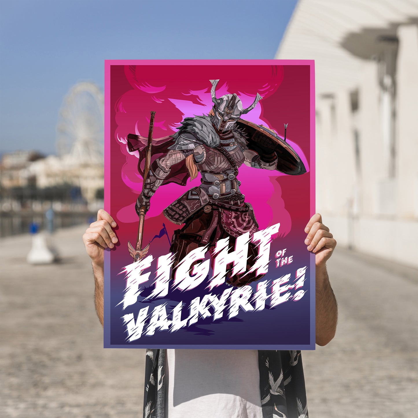 Fight of The Valkyrie for Honor Poster