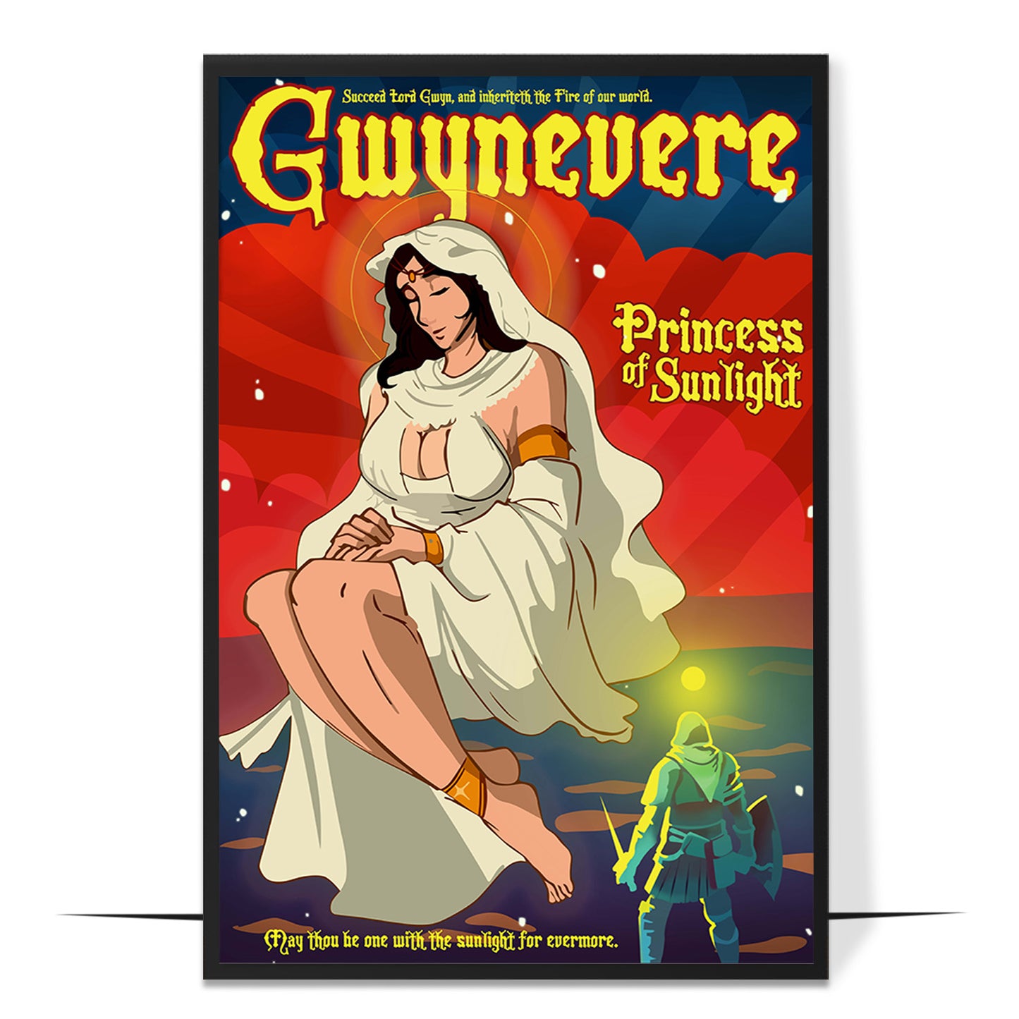 Gwynevere Princess Dark Souls Poster