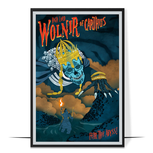 High Lord Wolnir Dark Souls Poster