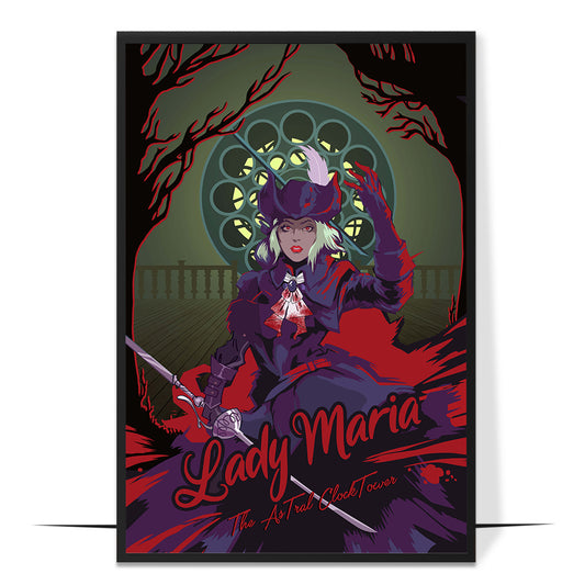 Lady Maria Bloodborne Poster