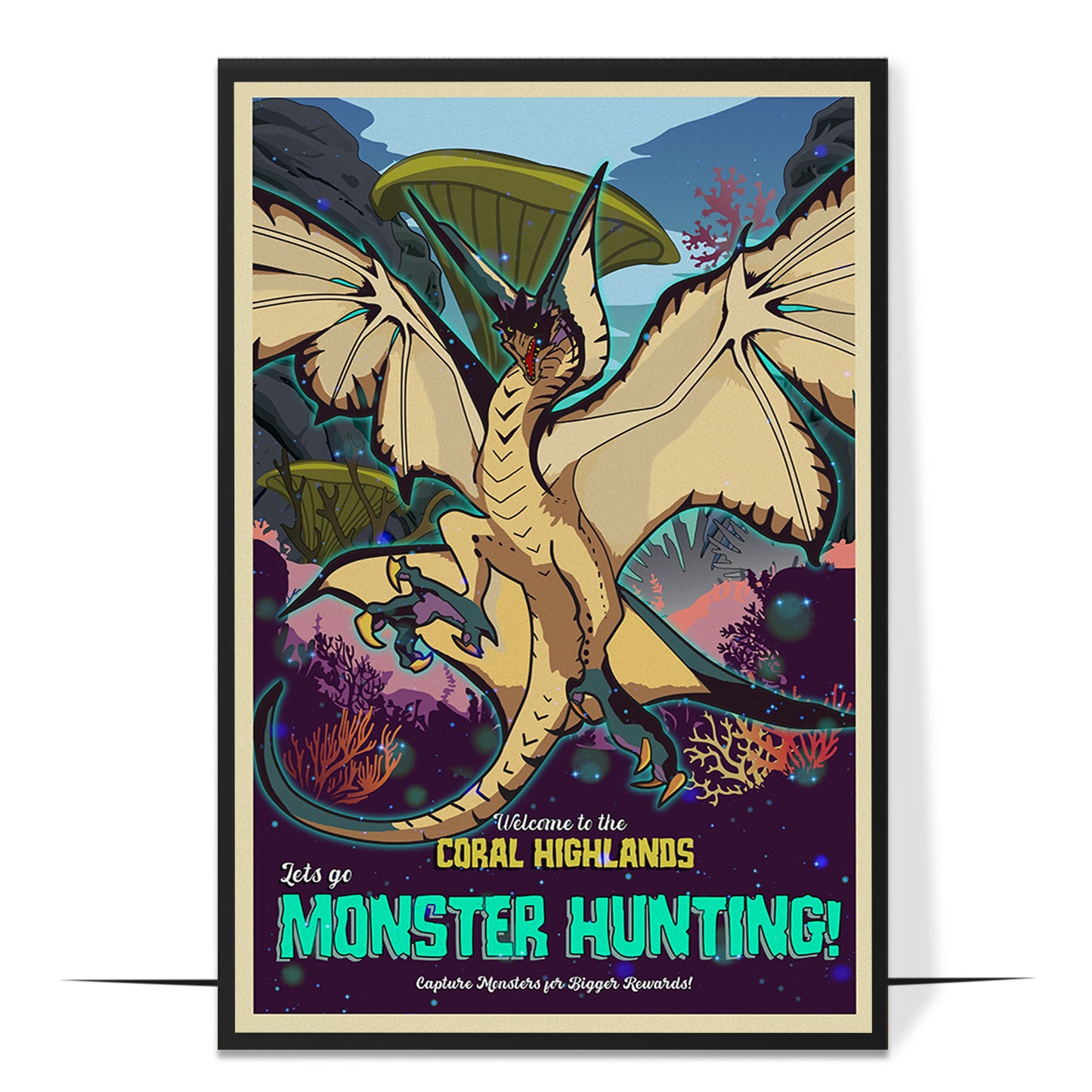 Legiana Monster Hunter Poster