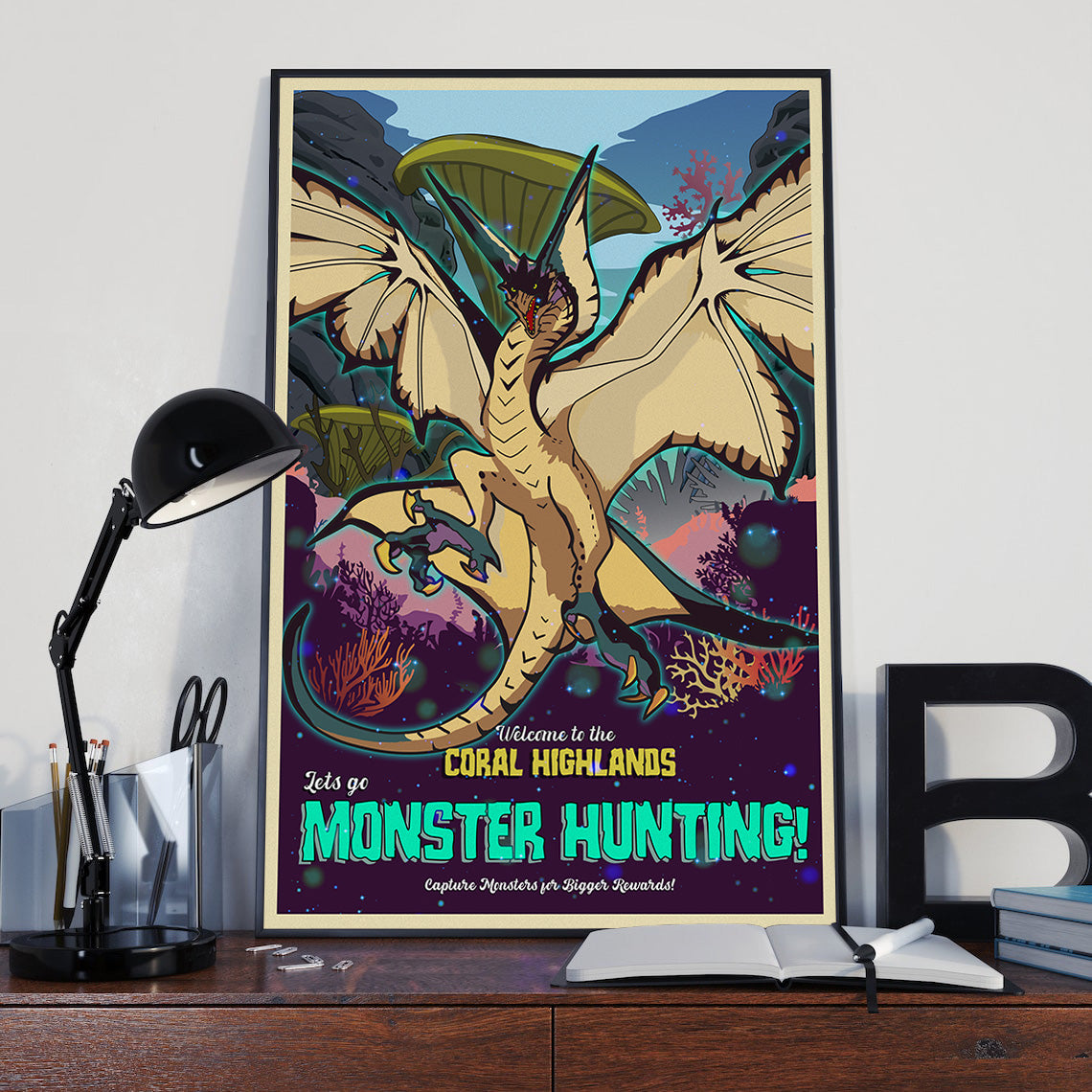 Legiana Monster Hunter Poster