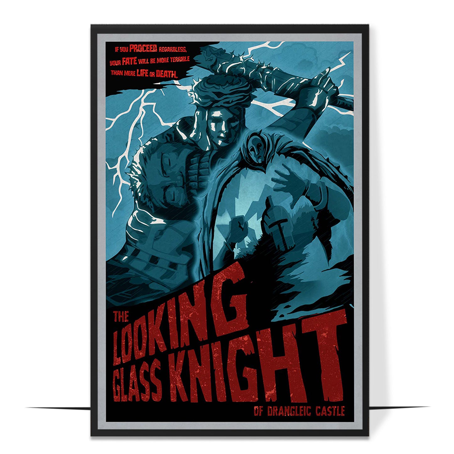 Looking Glass Knight Souls Poster