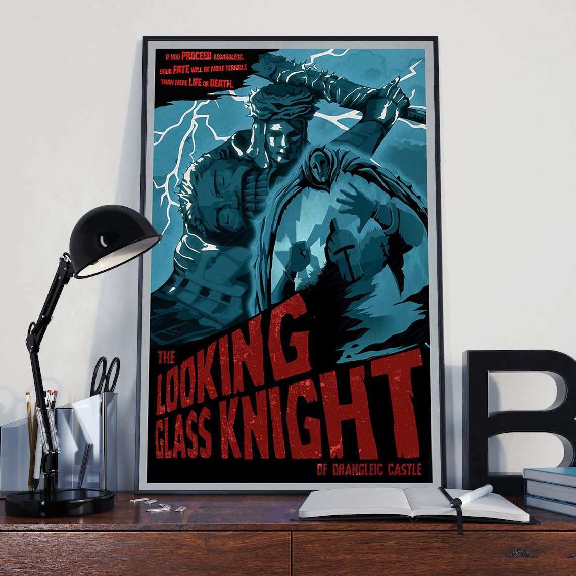 Looking Glass Knight Souls Poster