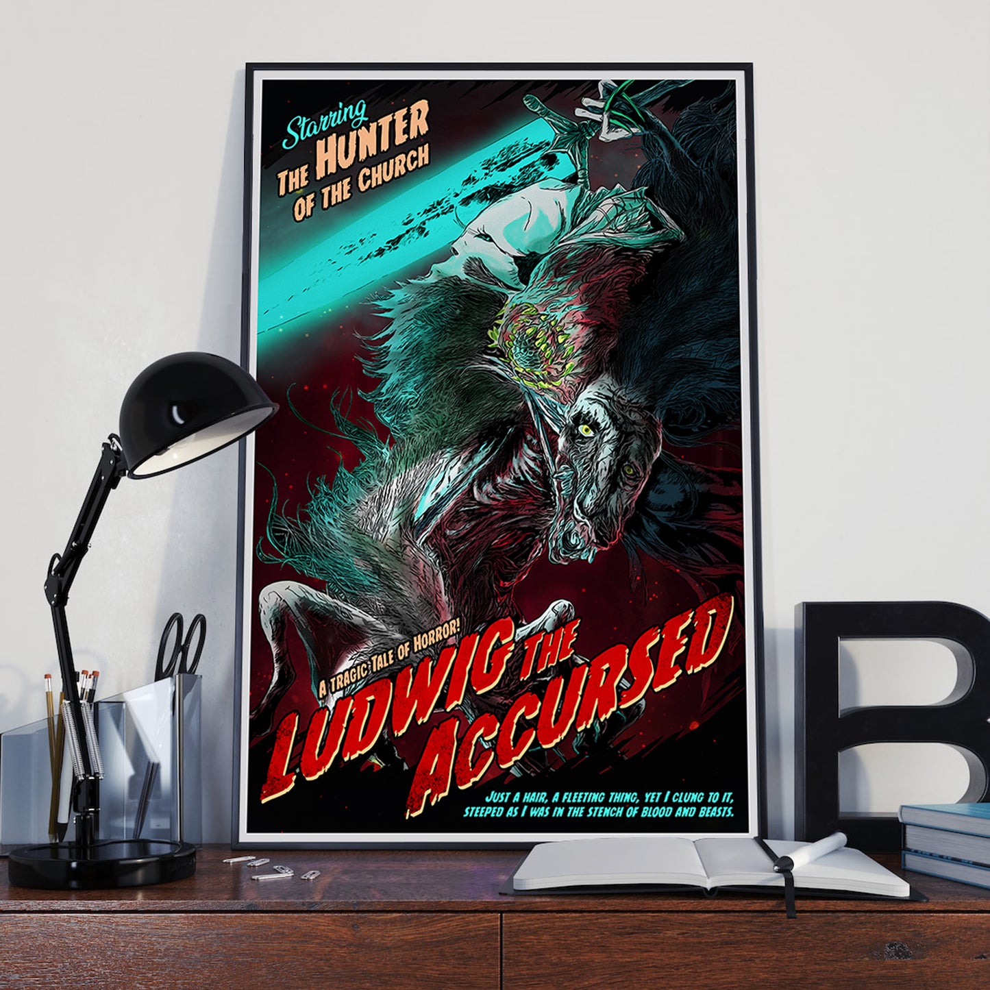 Ludwig Bloodborne Poster