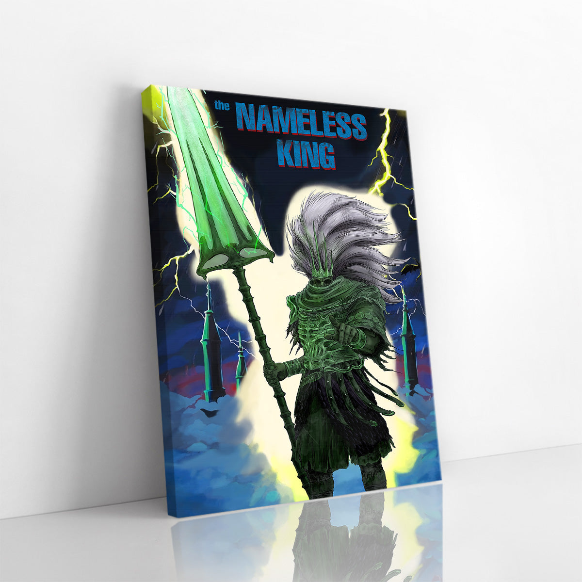 Nameless King Dark Souls Poster