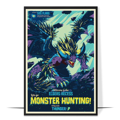 Nergigante Monster Hunter Poster