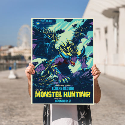 Nergigante Monster Hunter Poster