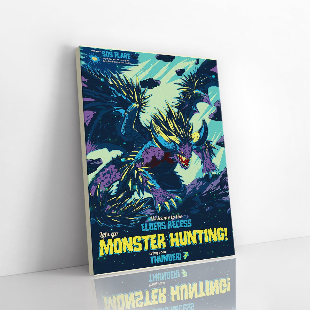 Nergigante Monster Hunter Poster