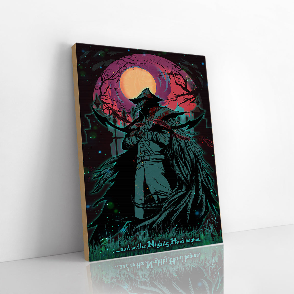 Nightly Hunt Bloodborne Poster