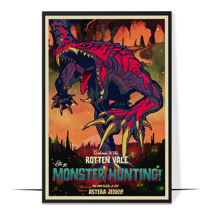 Odogaron Monster Hunter Poster