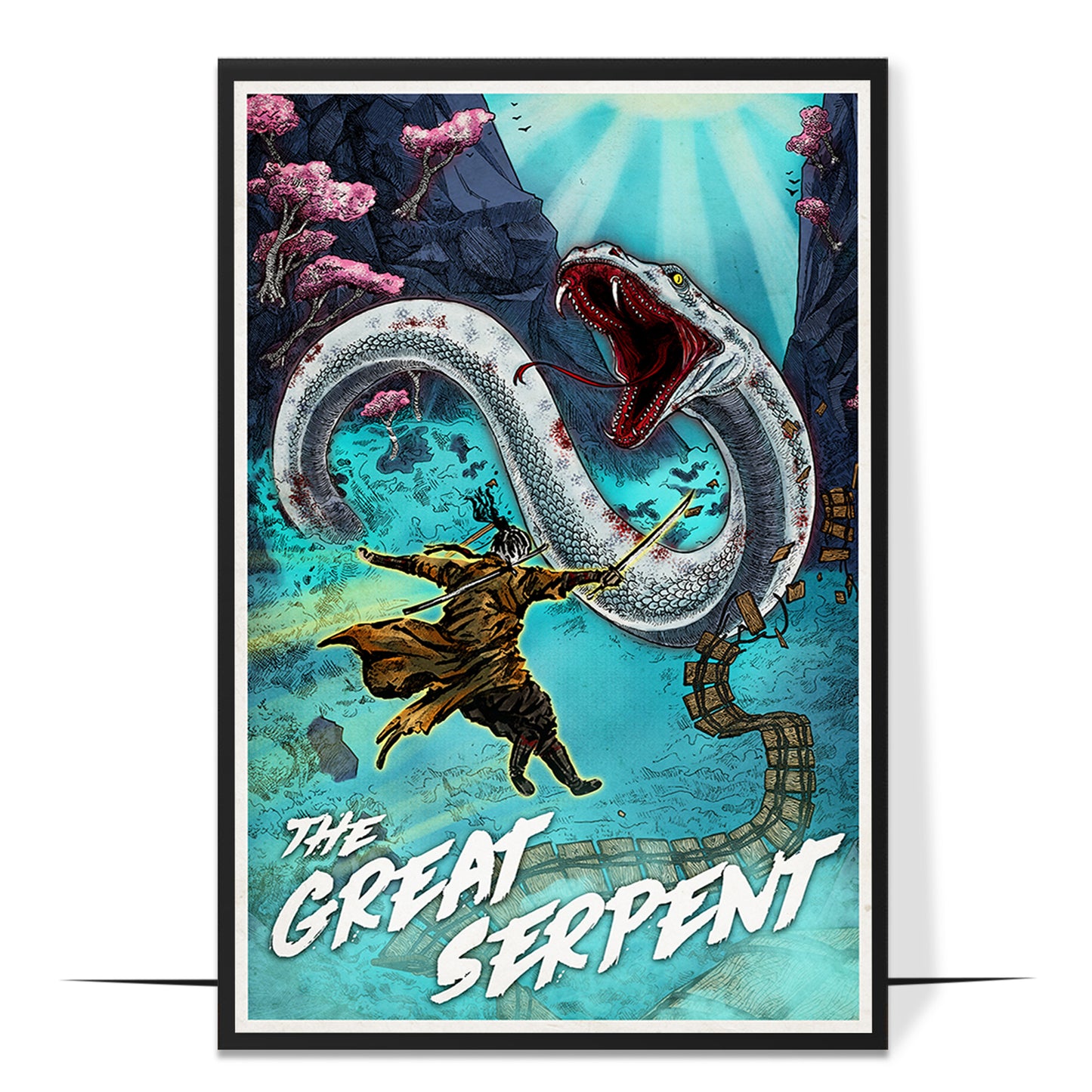 Sekiro Great Serpent Poster