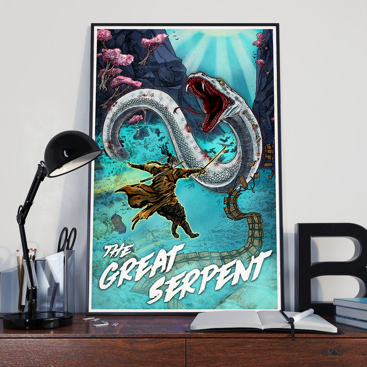 Sekiro Great Serpent Poster