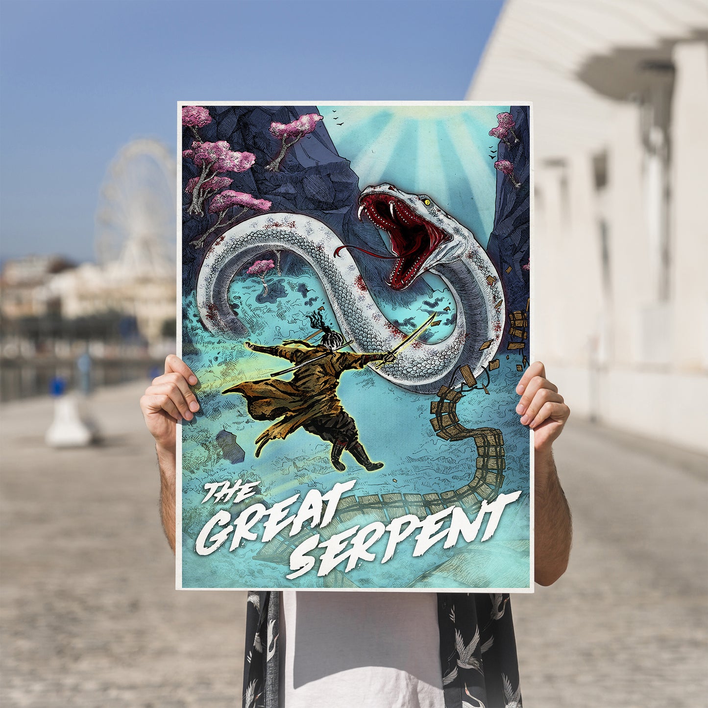 Sekiro Great Serpent Poster