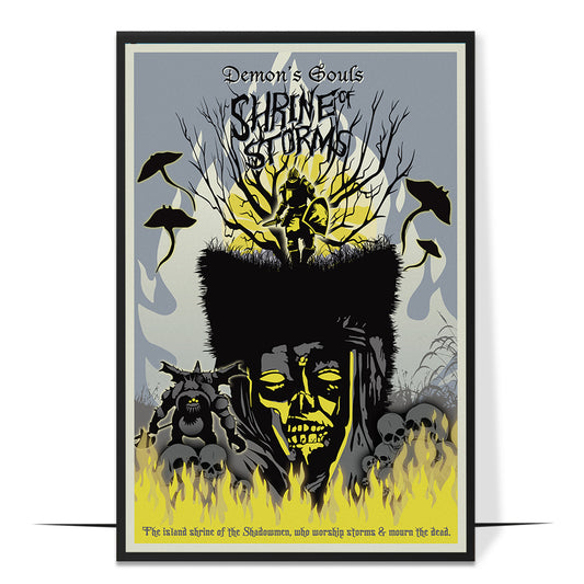 Shrine of Storm Dark Souls Poster