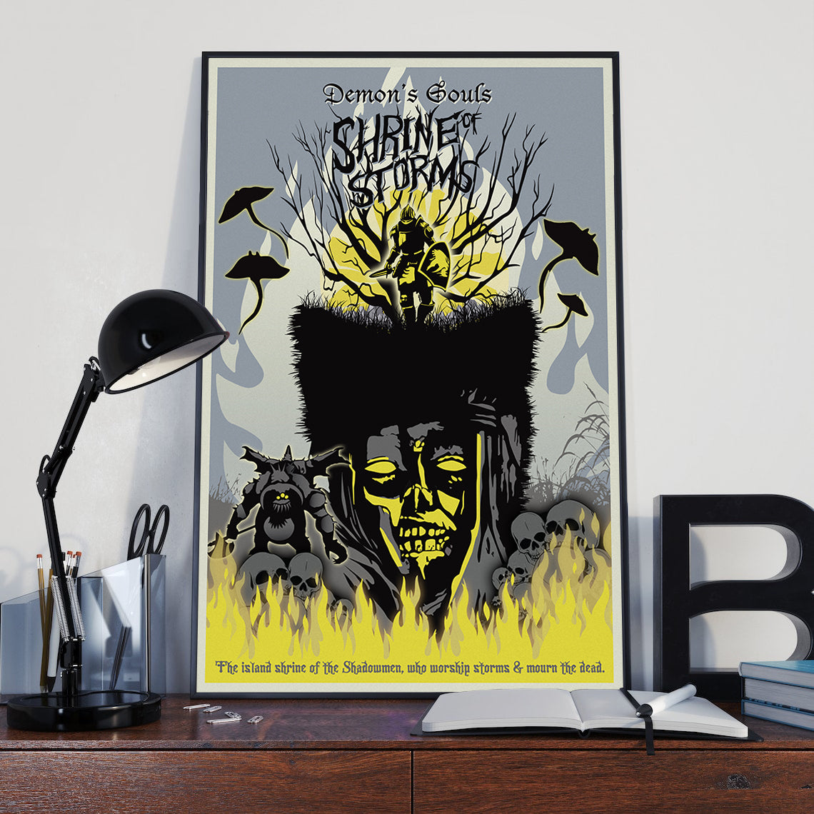 Shrine of Storm Dark Souls Poster