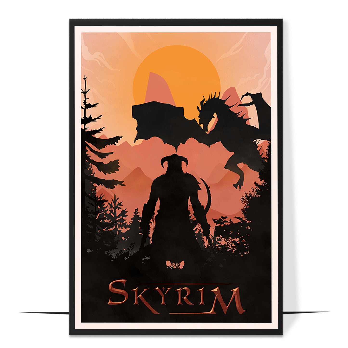 Skyrim The Elder Scrolls V Poster