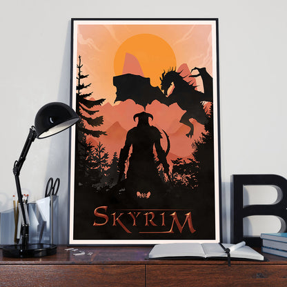 Skyrim The Elder Scrolls V Poster