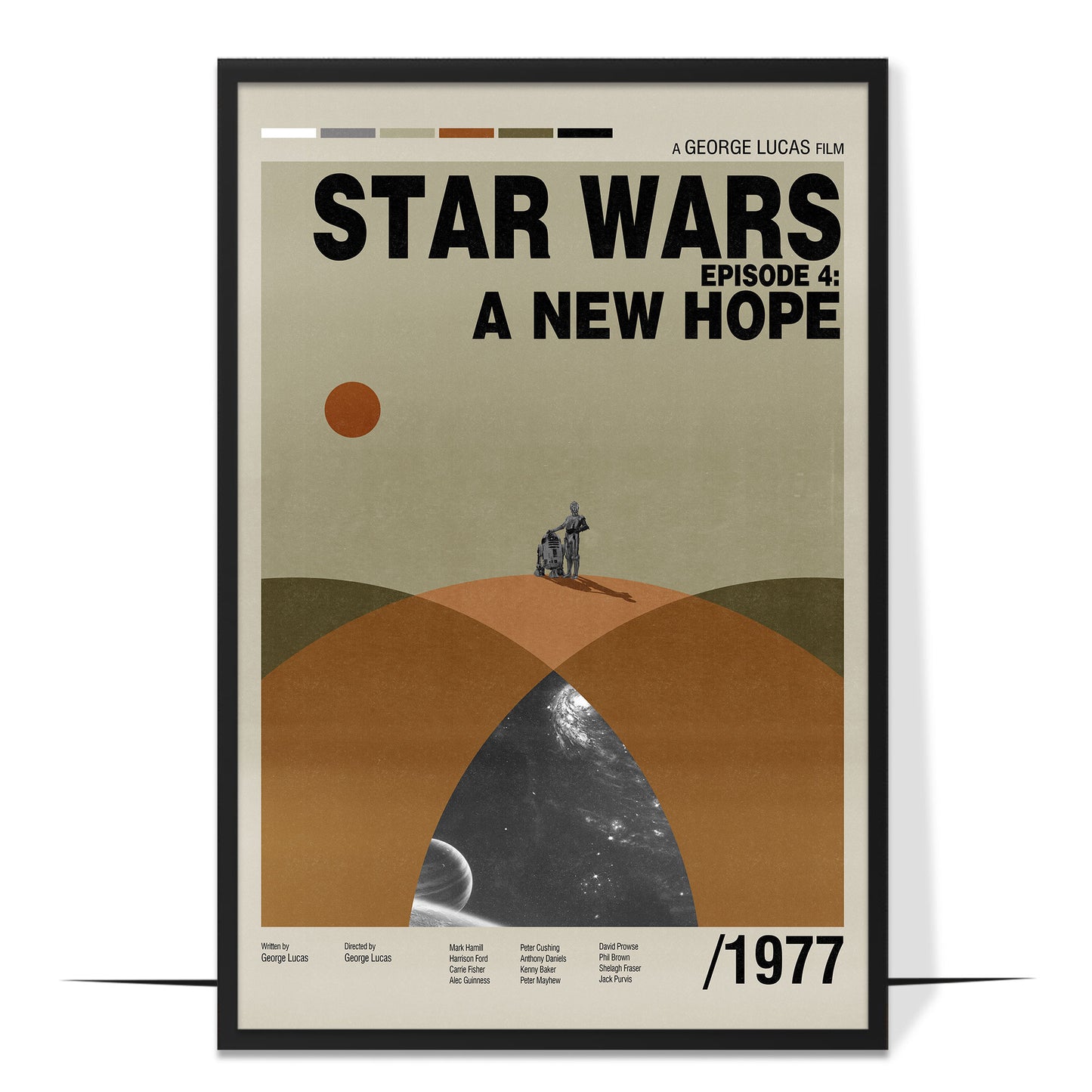 Star Wars A New Hope Movie Poster