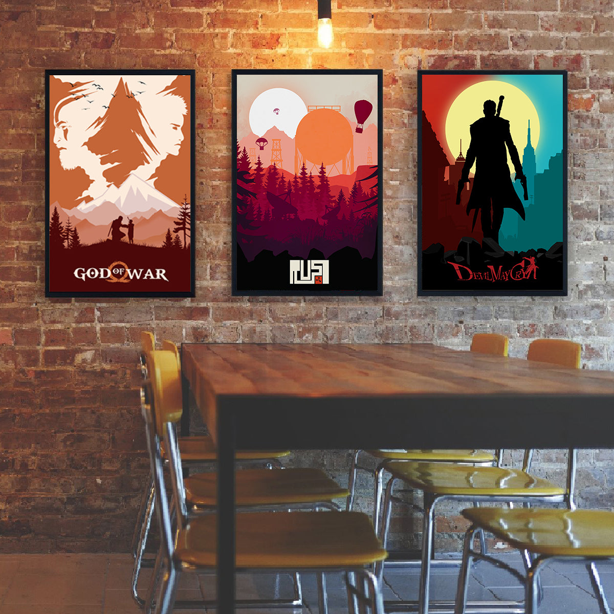 Sunset in Rust Poster