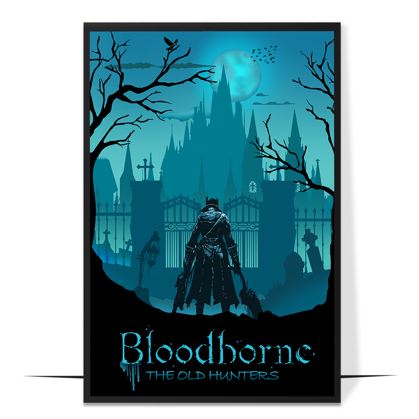 The Old Hunters Bloodborne Poster