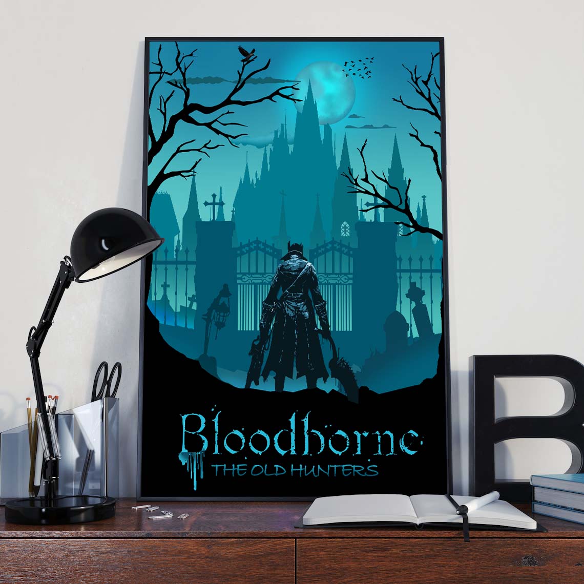 The Old Hunters Bloodborne Poster