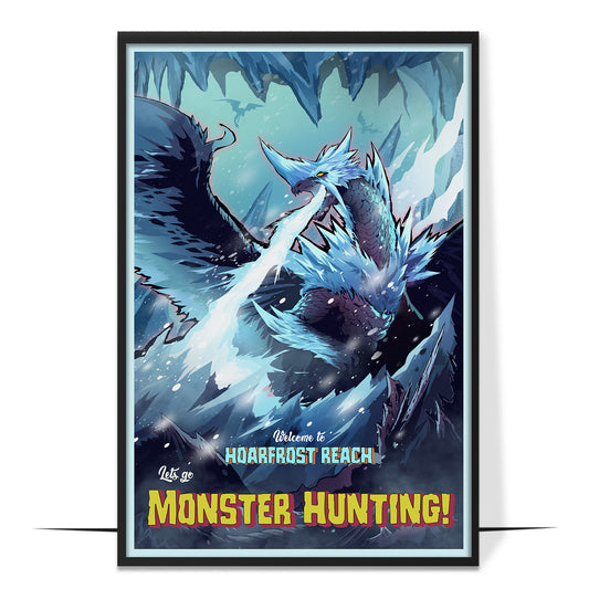 Velkhana Monster Hunter Poster