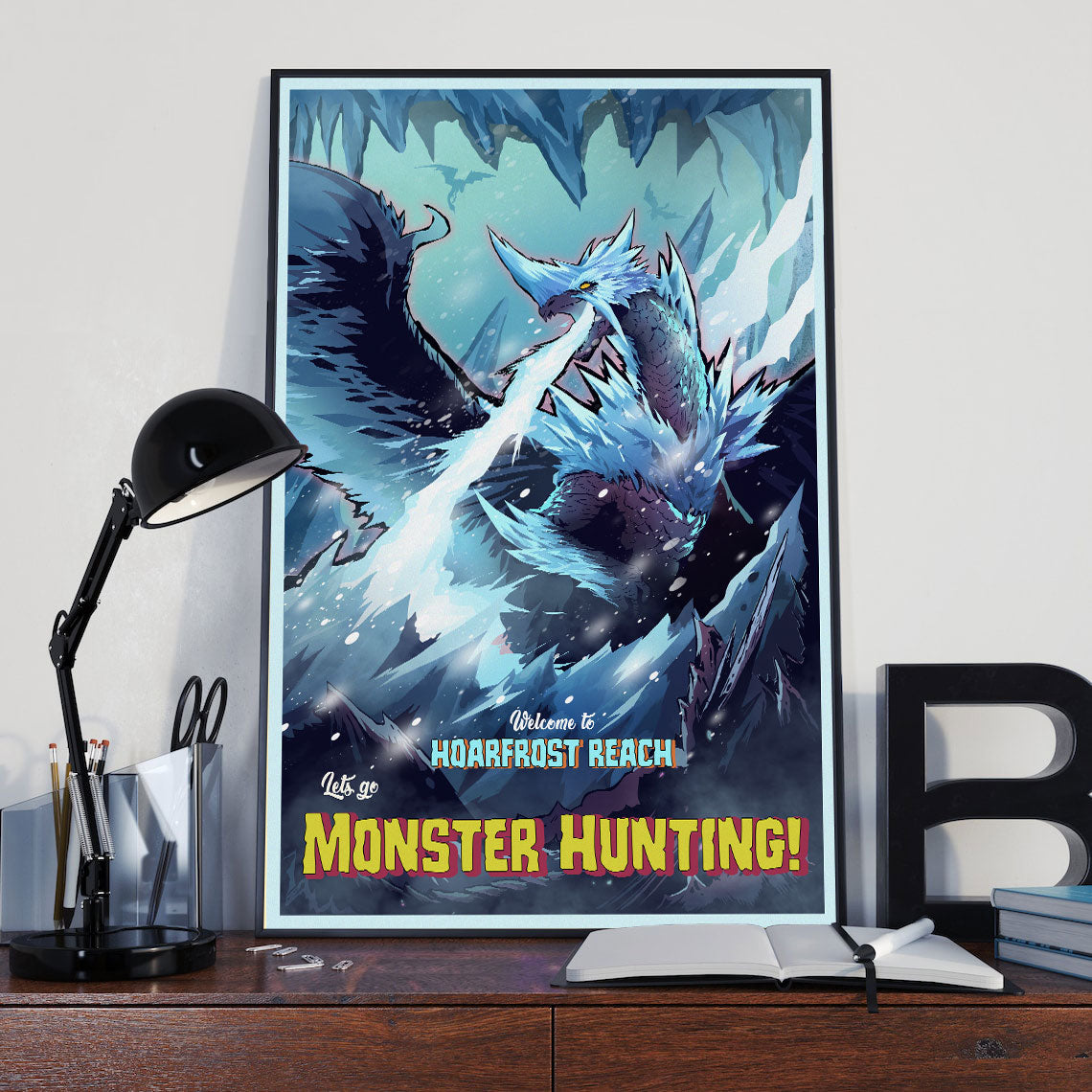 Velkhana Monster Hunter Poster