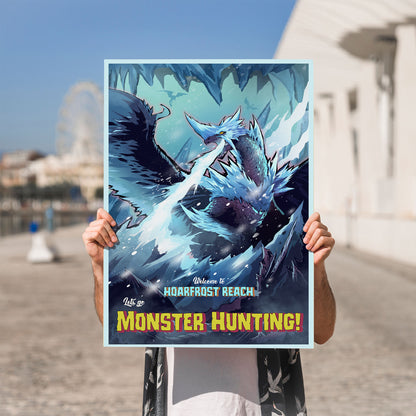 Velkhana Monster Hunter Poster