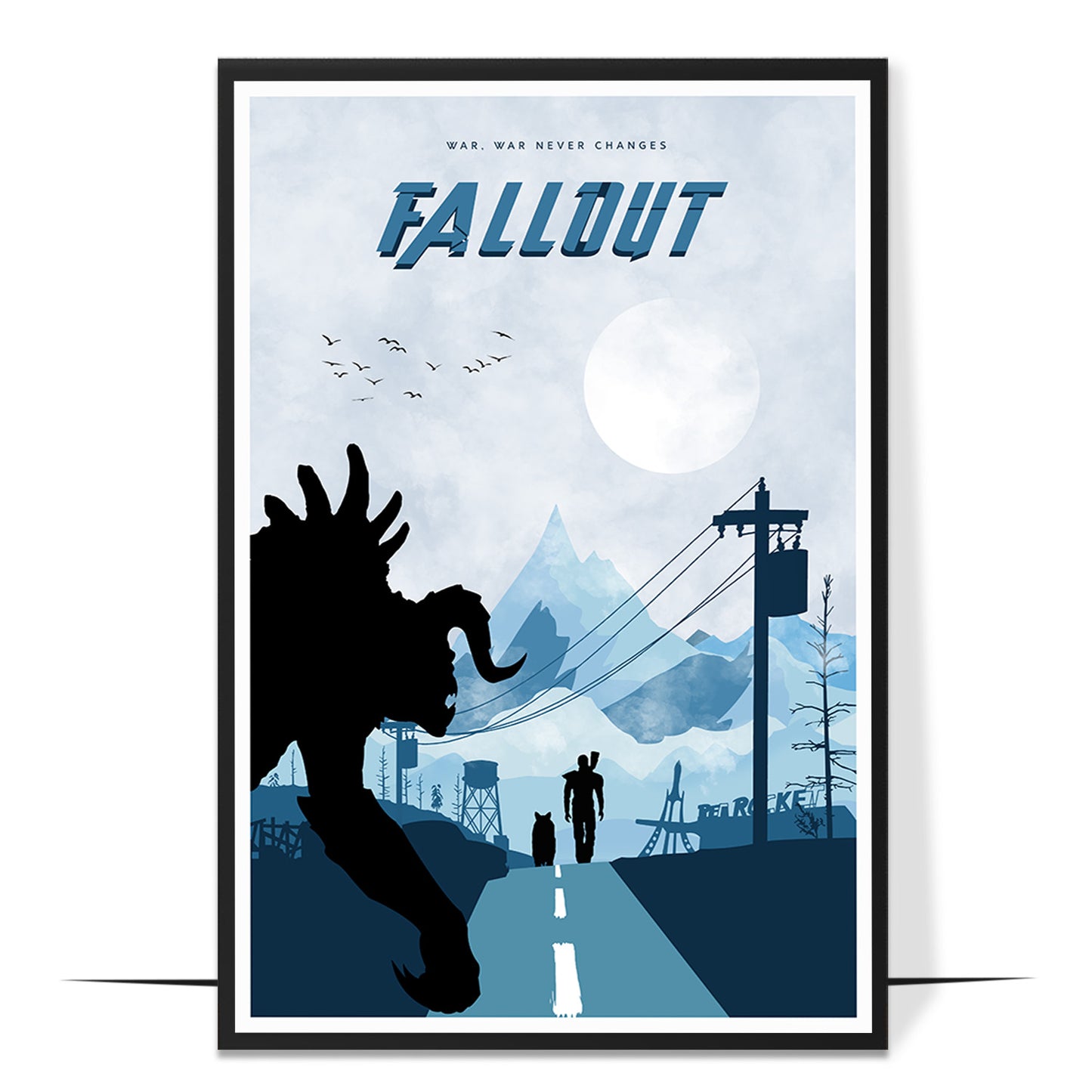 War Never Changes Fallout Poster