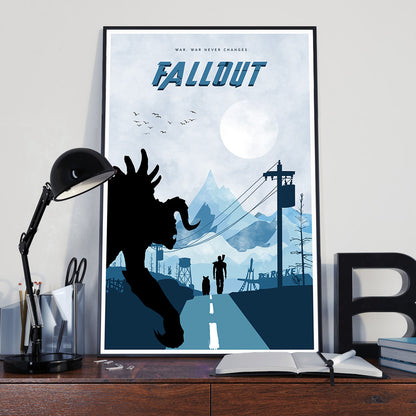 War Never Changes Fallout Poster