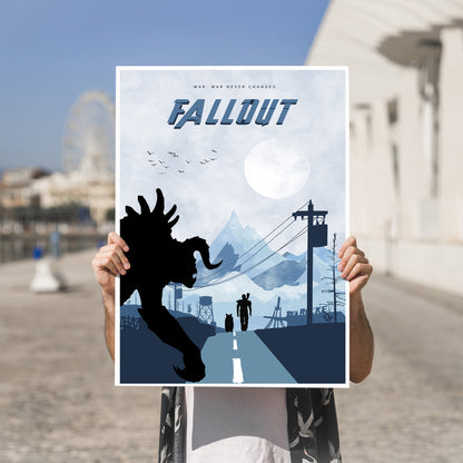 War Never Changes Fallout Poster