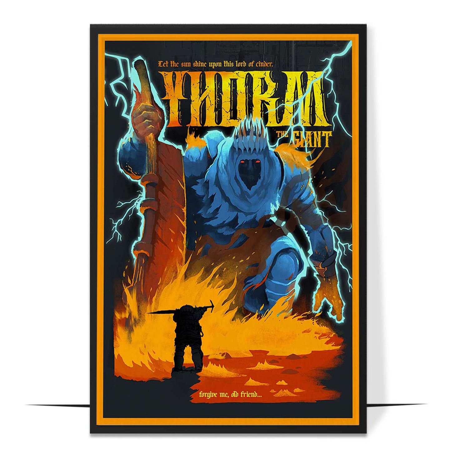 Yhorm The Giant Dark Souls Poster