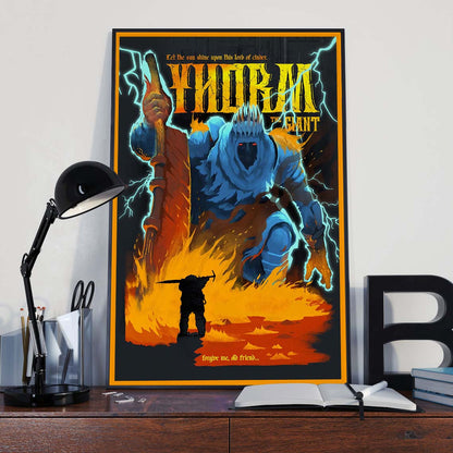 Yhorm The Giant Dark Souls Poster